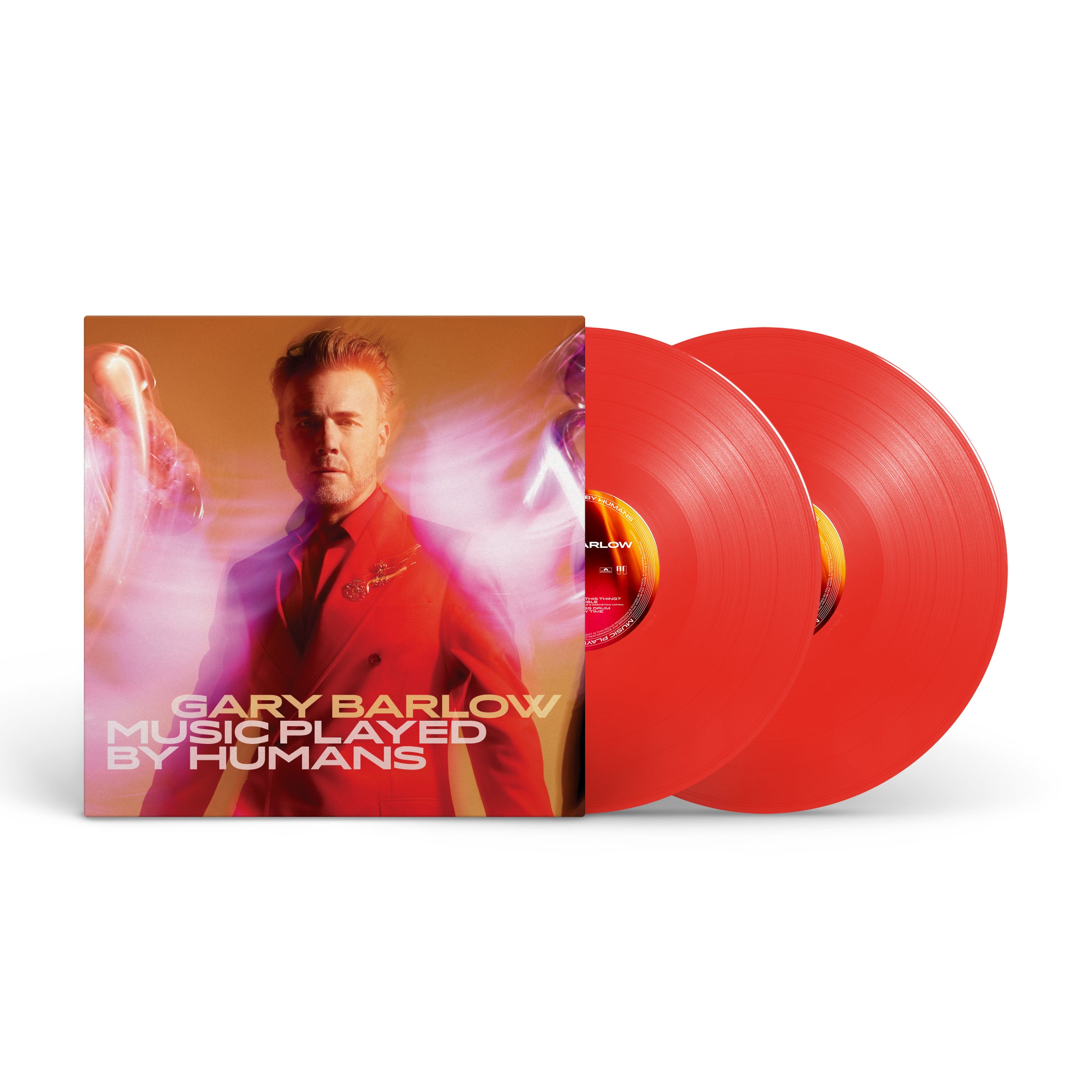 Gary Barlow - Music Played By Humans Limited Edition Gatefold Red Vinyl 2LP